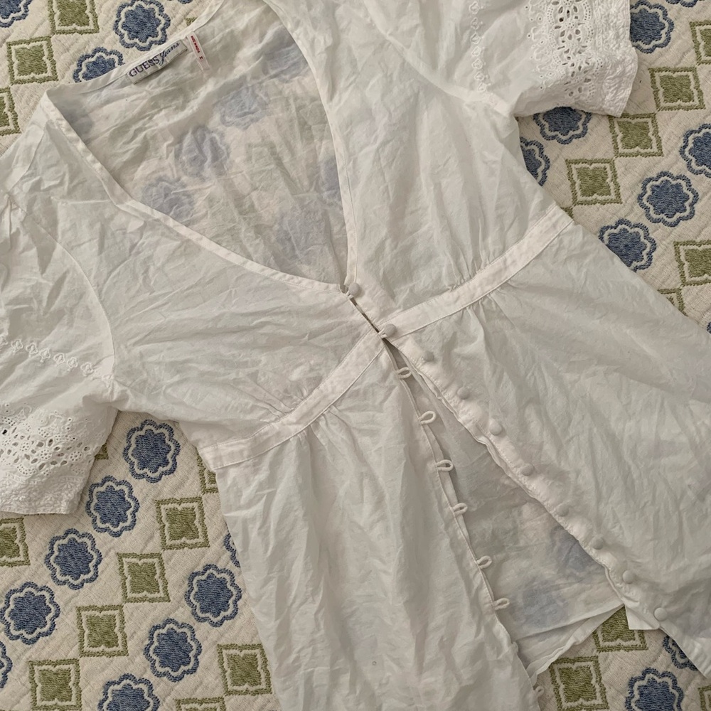 Vintage guess babydoll top